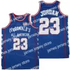 Мужская баскетбольная одежда для колледжа MCDONALDS Movie ALL AMERICAN Basketball Jersey LONZO BALL 2 Vince Carter 15 MAGIC JOHNSON 32 LEBRON JAMES 23 Carmelo 22 Hip Hop All