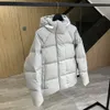 Womens Winter outdoor leisure sports down jacket white duck windproof parker leather collar cap warm stylish designer classic adventure coat bread jackets