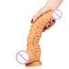 Itens de beleza 27 cm gigante feminino Dildo G-Spot Orgasmo Dildos com Copo de sucção CACO AN