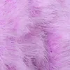 Women's fur Faux Women Fashion Winter Real Ostrich Fur Jackets Natural Turkey Feather Fluffy Outerwear Lady L220829