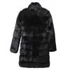 Women's fur Winter Warm Keep Customize Big Size Parka Real Women Natural Rabbit Fur Long Coat Wsr653 L220829