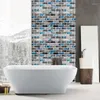 Muurstickers zelfklevende tegelstickers sticker waterdichte slimme schil en stick backsplashwall