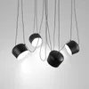 H￤nglampor moderna spindel industriella trumljus f￶r dykrum/restauranger k￶k E27 -fixturer LED HANGING LAMP