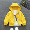 Chaquetas Dragonfly niñas primavera con capucha cremallera bebé abrigo otoño Casual rompevientos niño prendas de vestir exteriores regalo de cumpleaños ropa para niños