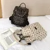 Sac à dos Style PU Leather classique Designer luxueux petit sacs vintage européens et américains pour les femmes Leisure265W