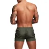 Shorts masculinos 2022 Men Threou Swim Turnks Quick Dry Beach com bolsos com zíper e forro de malha Surfing Bermudas Masculina