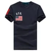 Großhandel 2092 Sommer Neue Polos Shirts Europäische und Amerikanische Männer Kurzarm Lässige Colorblock Baumwolle Große Größe Gestickte Mode T-Shirts S-2XL