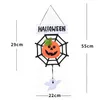 Autres fournitures de fête d'événement Décoration de fête d'Halloween Happy Halloween Citrouille Fantôme Sorcière Ornements de chauve-souris Étiquette volante pour la maison Décoration d'Halloween Maison d'horreur 220829