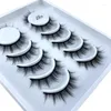 Ciglia finte HBZGTLAD 6 paia Donne Natural Japanese Serious Makeup Long Thick Eye Lash Extension Cosplay