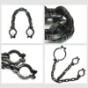 Другое мероприятие вечеринка поставляет Halloween Party Simulation Dancuffs Plastic Huncuffs Fetters Shackle Party Scorements Prisoner Cosplay Props 220829