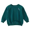 Felpe con cappuccio Felpe Primavera Autunno 3 4 5 6 7 8 9 10 11 12 anni Pullover a maniche lunghe Felpa raglan in cotone bello per bambini Neonato 220829