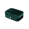 Бархатная коробка для ювелирных изделий для дорожных ювелирных изделий небольшие ювелирные организаторы