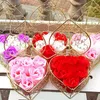Dekorativa blommor 1 Set Artificial Flower Multi-Purpose Fake Soap Rose Diy Wedding Bouquet Decoration