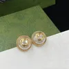 Fashion Ladies Designer Studs Brand Designer Boucles d'oreilles Wedding Party Jewelry1