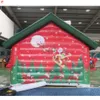 Attività all'aperto per la nave con porta libera 4x3m 5x4m Casa di Natale gonfiabile portatile Grotta della Santa per la decorazione natalizia