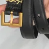 Ceinture pour femmes pour femmes ceintures de créateur dame 20mm réplique officielle de marque de luxe de qualité supérieure en cuir de veau 113