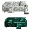 Tampa de cadeira Lychee Christmas Decorativa Sofá Elastic Slipcover Couch Capa para sala de estar 1/2/3/4 do lugar