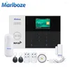 Alarm Systems Marlboze Tuya Smart Home WiFi GSM System Life App Remote Control Anti-Tamper Wired Alert Buglar Security Kit