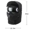 ベレー帽Ushanka Hat Trapper Russian Warm Mask Protective Face Masks Winder With Ear Flaps ScarfGoggles set unisex8938540