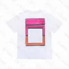أزياء Offs T Hirts مصمم العلامة التجارية القطن الفاخرة للنساء Tops T-Shirt Summer Arrow X Print S1Q1