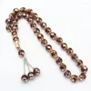 Strand Islamic Muslim Rosary 12mm 33 Bead Tassel Pendant Prayer Bracelet Special Gifts Wholesale