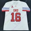 American College Football Wear American College Football Wear Custom SMU Mustangs voetbaljersey NCAA College Shane Buechele Xavier Jones Reggie Roberson Jr. Jam