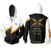 جاكيتات الرجال الأنيمي Honkai Impact 3 Cosplay Costume Kiana Kaslana Raiden Mei Yae Sakura Fu Hua Usisex 3D Hoodies sweatshirts