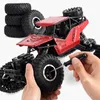 Coche eléctrico RC Elektrikli Araba Jeu Enfant Radio Coche Juguete para niños 4X4 Rc Drift Control remoto Rock Crawler Toy s 220829