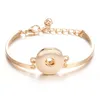 Charm Bilezikler Noosa Snap Bilezik Mücevherat Ayarlanabilir Zencefil Düğmeleri Tezgiz Charm Bangle Fit DIY 18mm Snaps Classic Drop Del Lulubaby Dhded