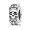 Украшение вечеринки Другие вечеринки поставляют QWC 925 Silver Beads Halloween Cowboy Skull Ornament Bead Fit 925 Оригинальный Cross Demon Charm для женщин