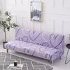 Chaves de cadeira de mármore nórdico impressão simples elástico sem apoio de braço capa de sofá sem braço slip poliéster/spandex salão de estar sala de estar