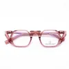 Zonnebrillen Frames Belight Optisch acetaat Onregelmatige vorm Glazen frame Men Women Recept -bril Retro brillen HP223