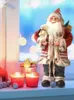Decorazioni natalizie 2022 anni Big Babbo Natale bambola per bambini Tree regalo per feste per matrimoni a casa Forniture per feste di matrimonio 45 cm 1pc
