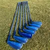 Golfklubbar smidda järnuppsättningar JC501 Diamond Blue Men's Högerhandgrafit/stålaxel R/S med huvudtäckning FedEx DHL