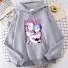 Heren Hoodies Vintage Sweetshirts Harajuku Anime Re Zero Kara Hajimeru Isekai Seikatsu Women Streetwear Hooded Oversized hoodie Kawaii