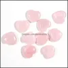 Pedras 20x8mm Natural Rose Quartz Cristal Cristal Chakra Cura Reiki Gemstone Decoração DIY DIY GOT DOIS 2021 DHSELLER2010 DHNOZ