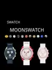 Nouvelle planète biocéramique Mercury Mens Watches Full Fonction Quarz Chronograph Watch Mission to Moon MM Nylon Luxury Limited Edition Master Wrists Wrist