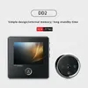 Dzwonki do drzwi 3 -calowe wideo wizja do drzwi do drzwi w podczerwieni Nocna Nocna wizja Oko Door Bell Electronic Smart Home Viewer