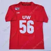 Abbigliamento da football americano da college Abbigliamento da football americano da college Maglia da football Wisconsin Badgers NCAA College Melvin Gordon T.J. Watt Jack Coan Jonathan Taylor Qui