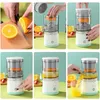 Соковыжималки 45 Вт мини -электрическая соковыжималка беспроводная медленная портативная автоматическая апельсиновая лимонная мультифункциональная сепаратор соков для дома