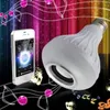 Bling LED -glödlampa Bluetooth -högtalare RGB Byt trådlös stereo -ljud 24 nycklar Remote