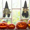 Dostarcza inne świąteczne zapasy imprezowe Voyeur Witch Scary Peoper Stupt Window Dekoracja Halloween dla nawiedzonego domu