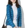Parka da donna in piumino tinta unita giacche casual in cotone coreano taglia grande S6XL slim pand invernale WDC8449 220829