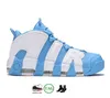 2023 zapatos de baloncesto hombres uptempos 96 aire total max Scottie Pippen White Varsity Verde Verde Patentes Patentes Bulls Universidad Blue UNK Women Trainers Sneakers