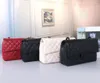 Bolsas de ombro femininas xadrez com estampa de grife Bolsas de corrente da moda com aba de grande capacidade bolsa tiracolo feminina alça clássica