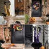 Altre forniture per feste festive Gambe di streghe malvagie di Halloween Puntelli Piedi di mago a testa in giù con decorazione di ornamento di palo di avvio per prato del cortile anteriore 220829