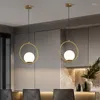 Lampade a sospensione Apparecchio minimalista per soggiorno, sala da pranzo, camera da letto, LED, decorazione nordica, semplicità, design moderno
