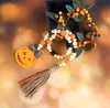 Fournitures de fête, décoration d'halloween, pendentif tête de mort suspendue, poupée fantôme, ornements de maison et de Bar d'horreur, cadeau pour enfants