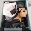 Monolith Designer Boots Onkle Nylon Pocket Black Boot Martin Winter Scay-Soled Shoes