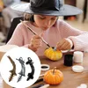 Décoration de fête Autres Fournitures d'Événement 4pcs Tige de Citrouille Bricolage Poignée Récolte Accessoire Halloween Pour La Maison